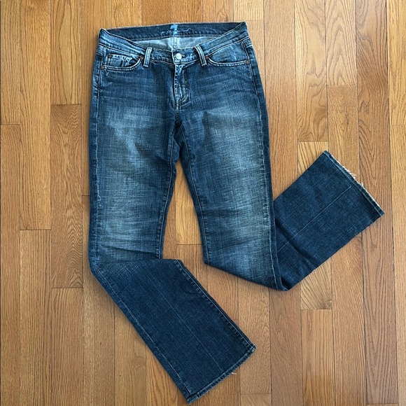 7 For All Mankind Denim - Vintage 7 For All Mankind Low Rise Bootcut Jeans, Size 30, Y2K